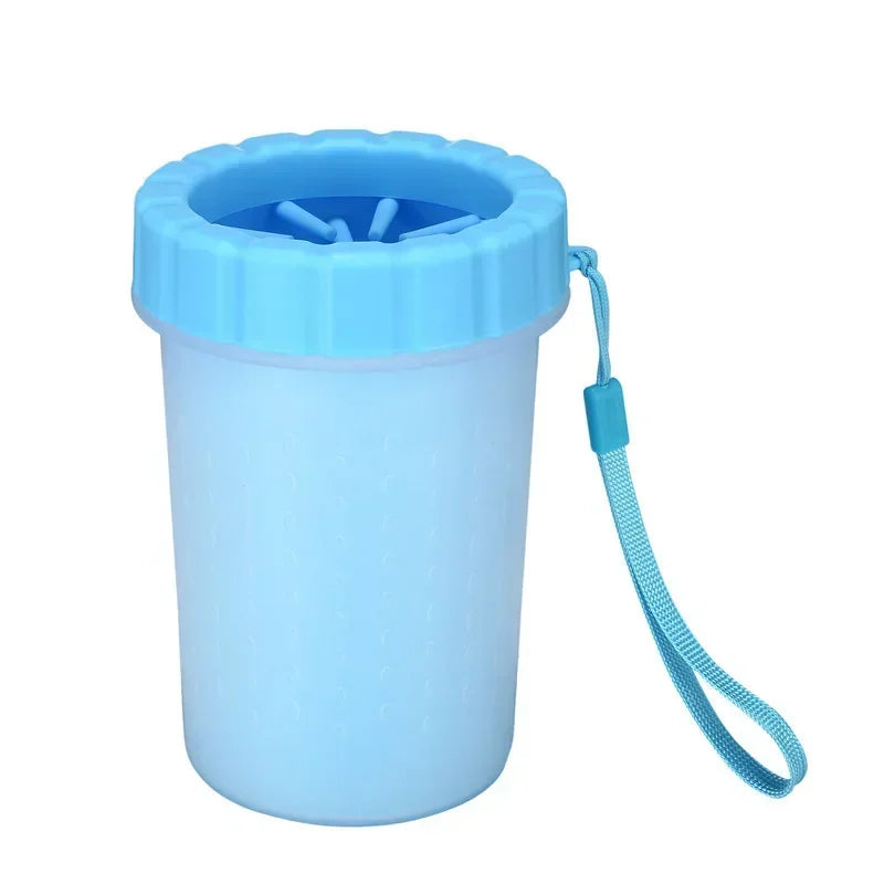 Portable Pet Paw Cleaning Cup with Soft Brush for Dogs