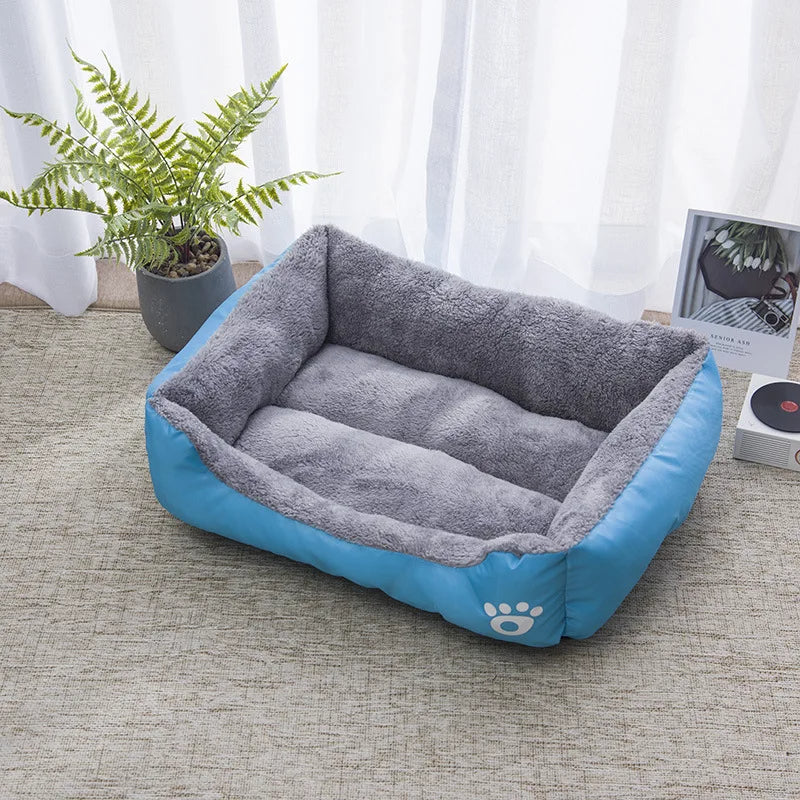 Rocky™ Square Pet Bed – Waterproof, Cozy & Supportive