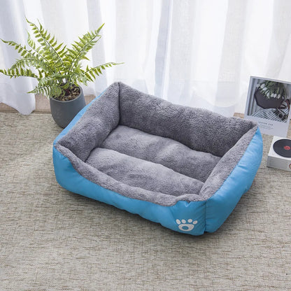Rocky™ Square Pet Bed – Waterproof, Cozy & Supportive