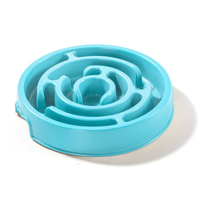 Pet Slow Feeder Bowl for Dogs and Cats to Improve Digestion and Prevent Fast Eating