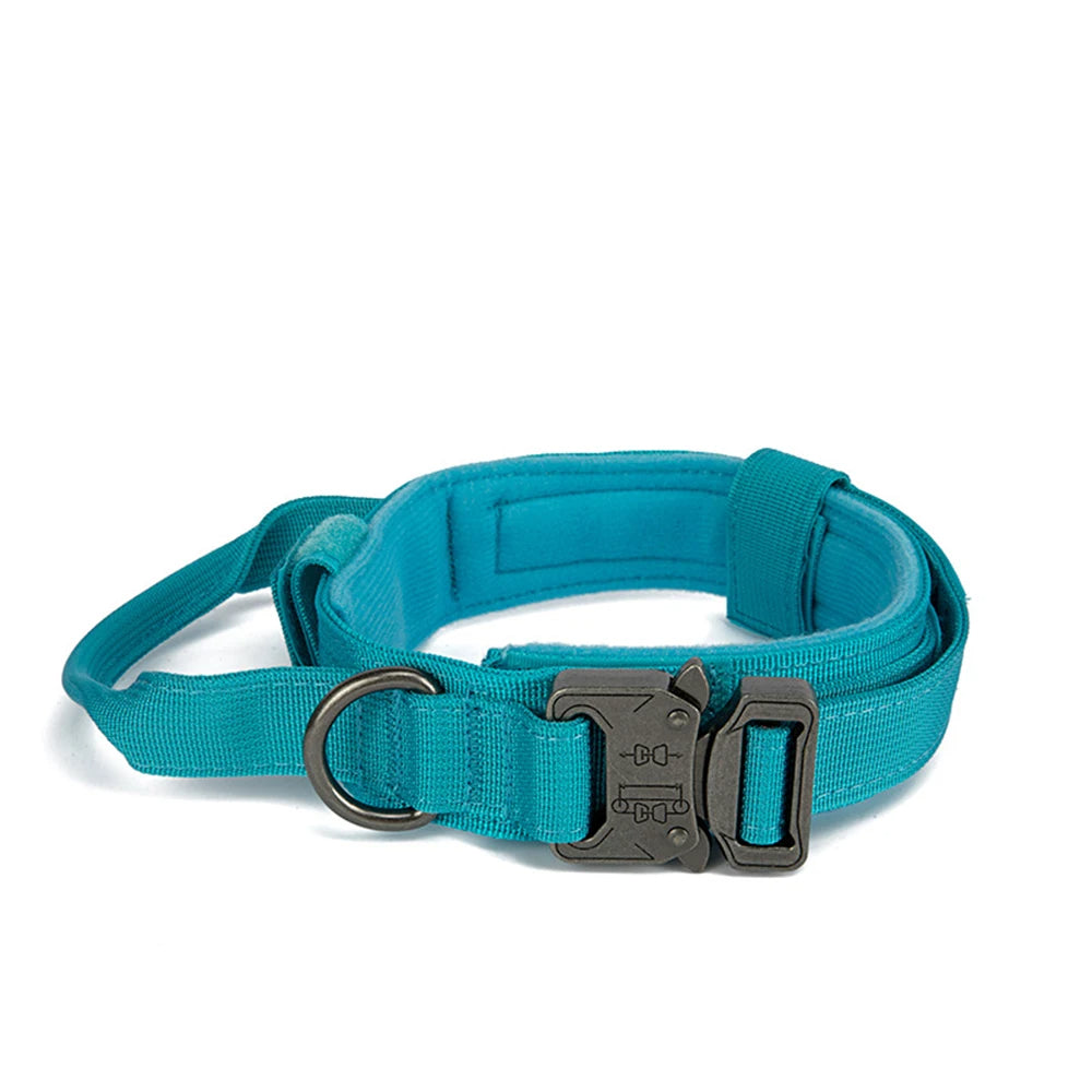 Varkon | Tactical reflective dog collar with padded grip