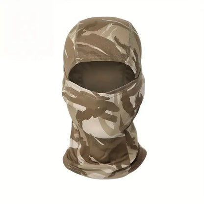 Camouflage Full Face Balaclava Mask for Cycling, Skiing and Outdoor Sports