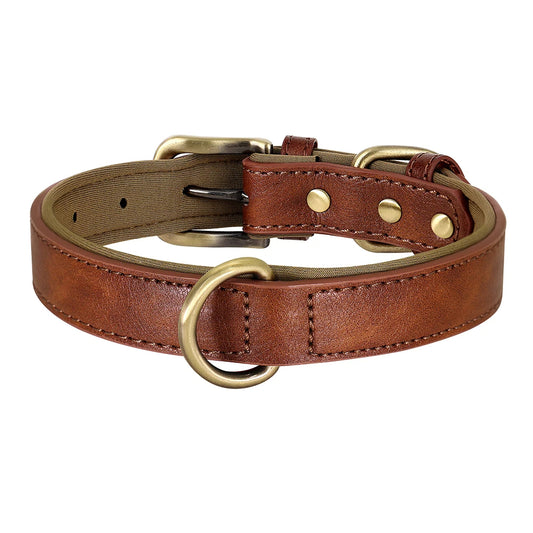 Milo Adjustable PU Leather Collar