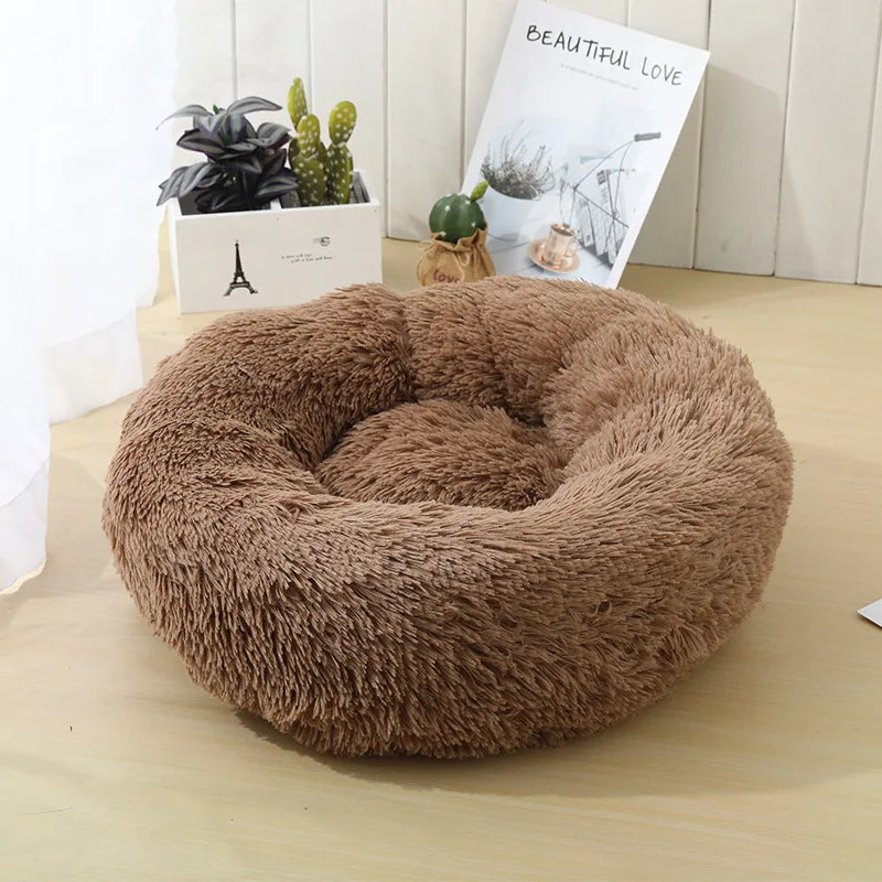 Bella™ Plush Comfort Bed - Ultra-soft round bed for cozy, restful sleep