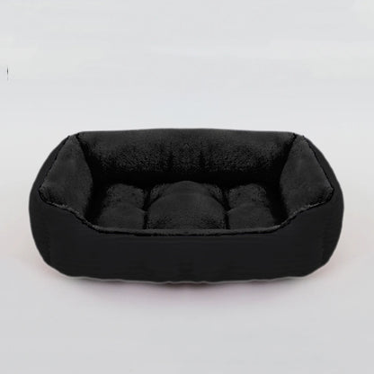Charlie™ Square Plush Dog Bed – Waterproof & Calming Comfort