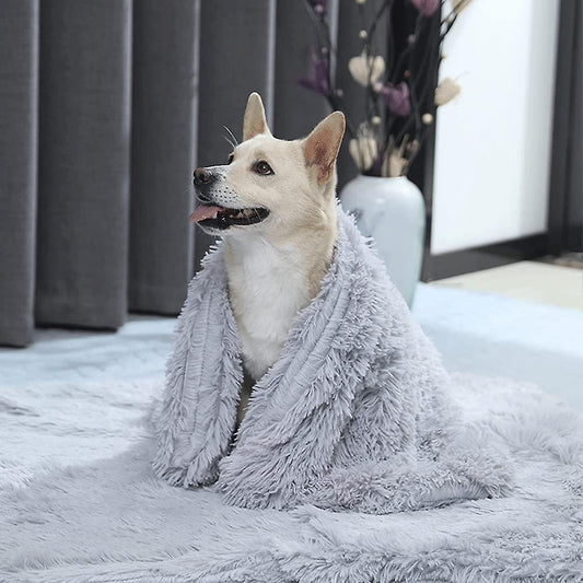 Luna™ Soft Dog Blanket with Plush Warmth and Washable Design