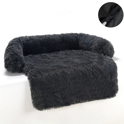 Bella Plush Dog Sofa Bed – Cozy Removable Cushion for Ultimate Comfort
