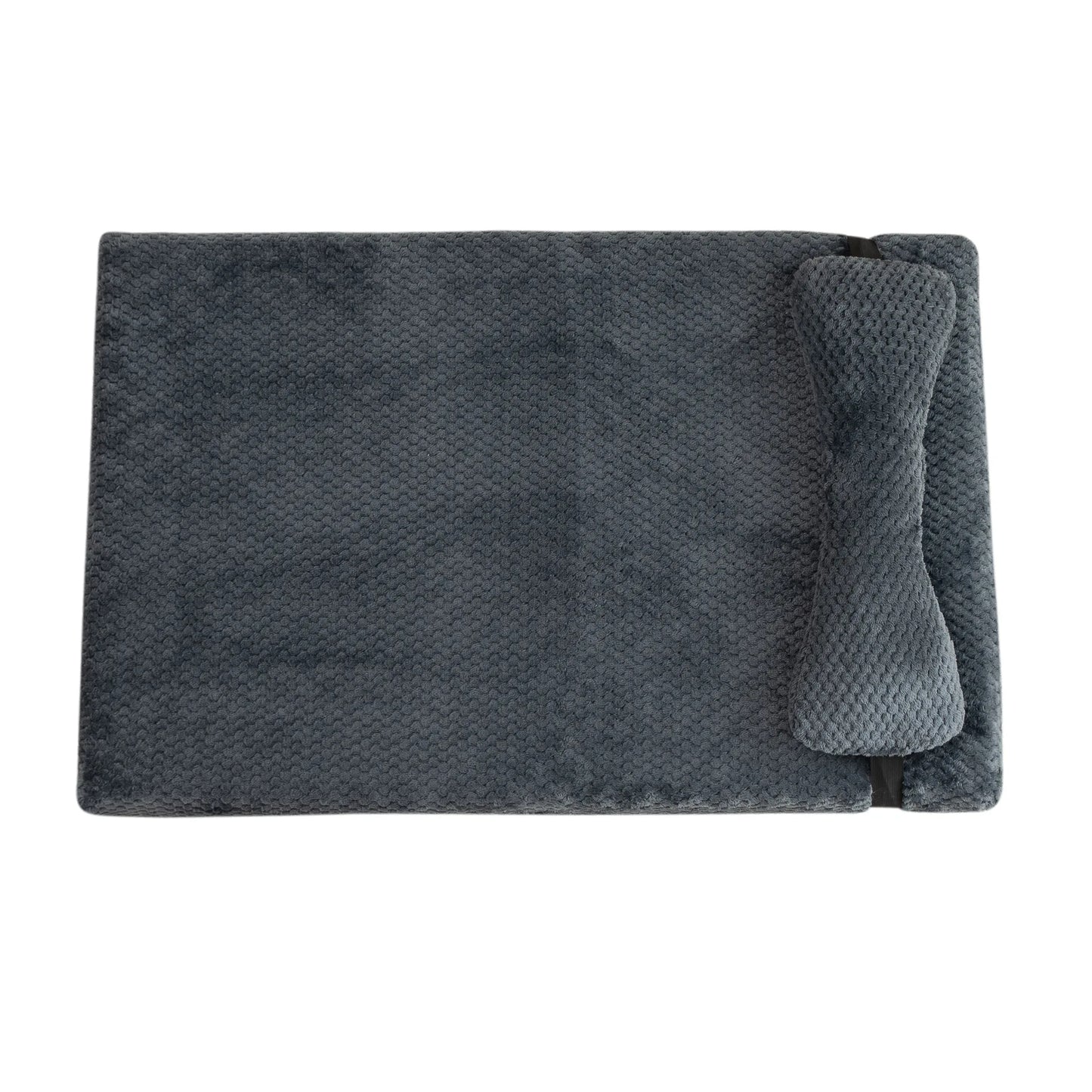 Luna Calming Plush Dog Mat with Pillow – Cozy Comfort for Every Pet