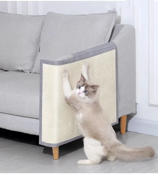 Oliver™ Cat Scratch Guard for Sofa Armrest with Durable Sisal Surface