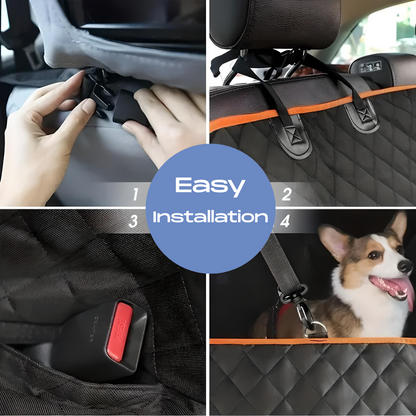 Hunter™ Waterproof Dog Car Seat Cover Hammock-style Seat Protector