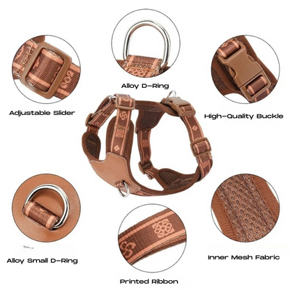 Savannah™ Adjustable Dog Harness Stylish & Comfortable