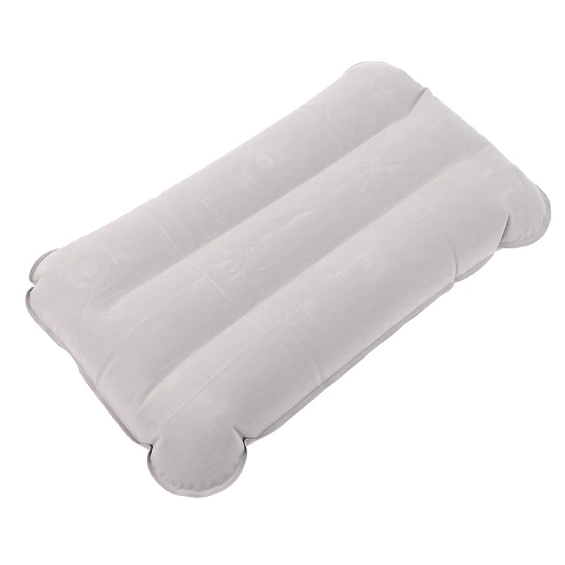 Portable Inflatable Camping Pillow – Compact Foldable Travel Headrest
