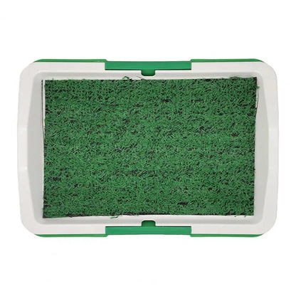 Dog Grass Potty System – Reusable Indoor & Outdoor Training Mat