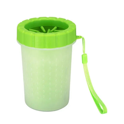 Portable Pet Paw Cleaning Cup with Soft Brush for Dogs