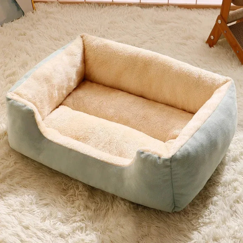 Luna™ Plush Cat Bed – Cozy Retreat for Purring Comfort