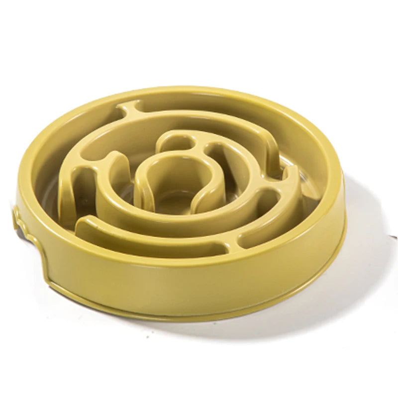 Pet Slow Feeder Bowl for Dogs and Cats to Improve Digestion and Prevent Fast Eating