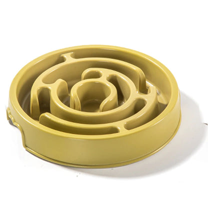 Pet Slow Feeder Bowl for Dogs and Cats to Improve Digestion and Prevent Fast Eating