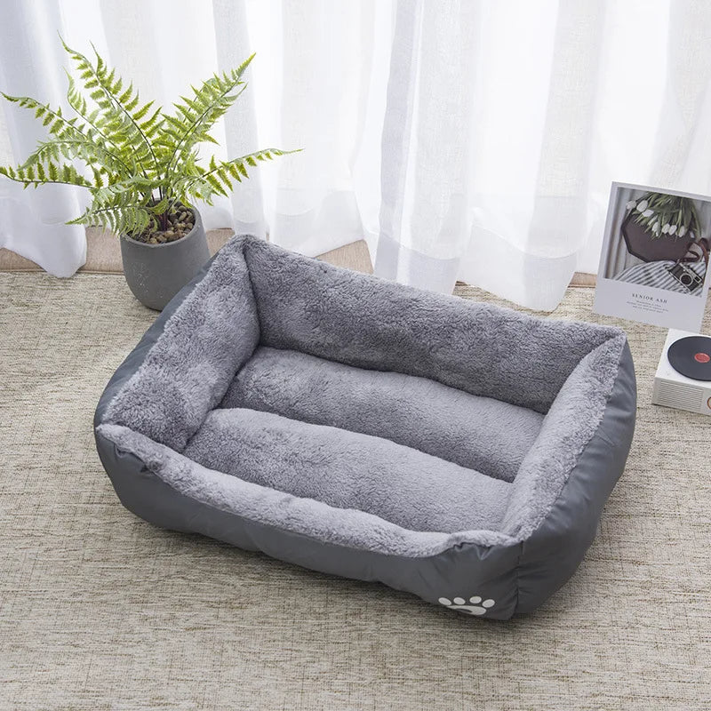 Rocky™ Square Pet Bed – Waterproof, Cozy & Supportive