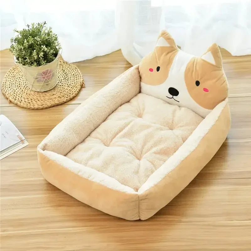 Sadie™ Dog Bed with Breathable Fabric and Soft Cushion Comfort