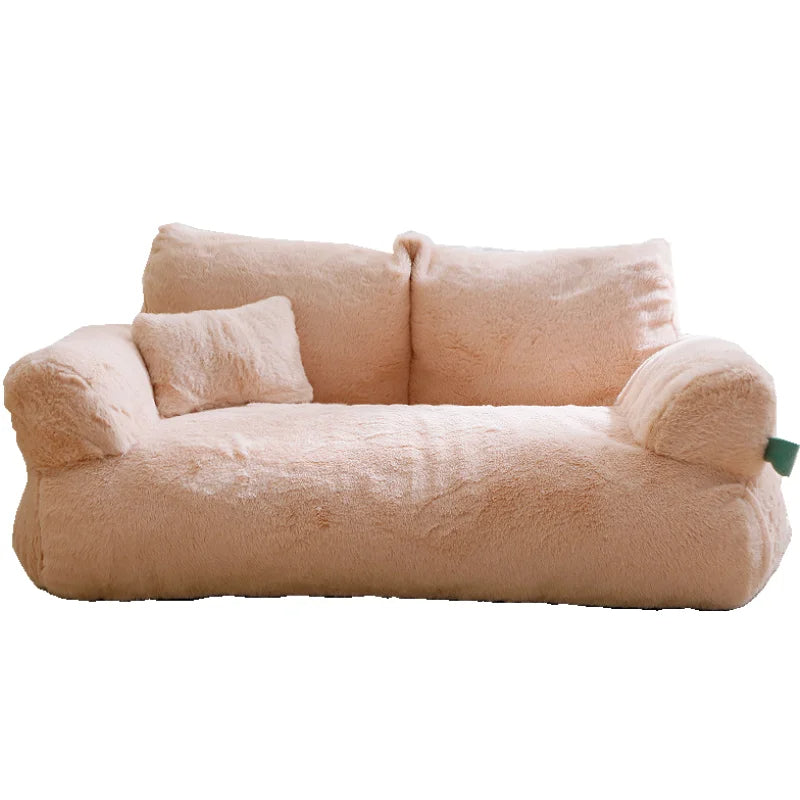 Nala™ Luxury Pet Sofa – Super Soft & Washable Cat and Dog Bed