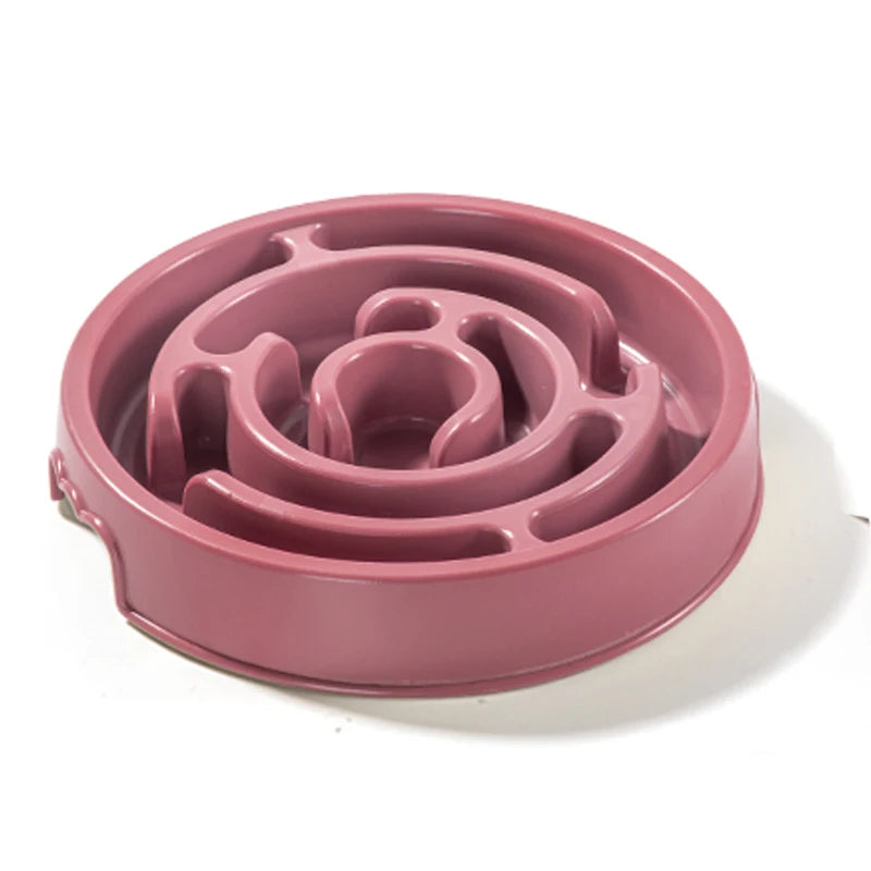 Pet Slow Feeder Bowl for Dogs and Cats to Improve Digestion and Prevent Fast Eating