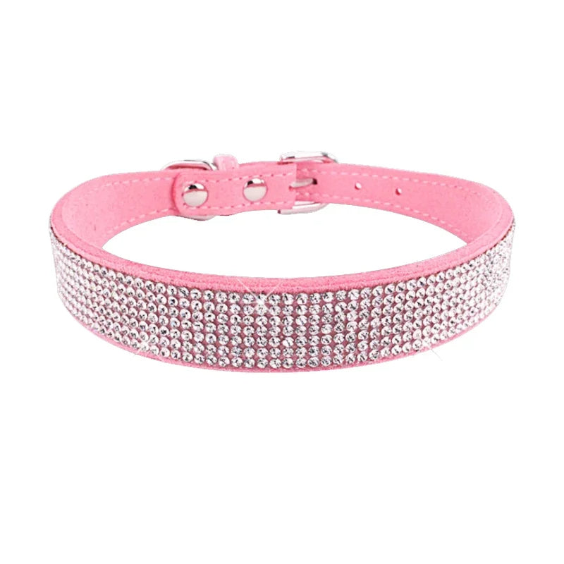 Bella | Crystal rhinestone collar for small dogs