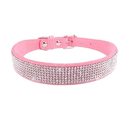 Bella | Crystal rhinestone collar for small dogs