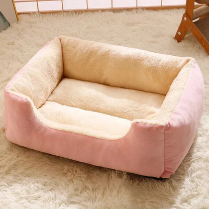 Luna™ Plush Cat Bed – Cozy Retreat for Purring Comfort