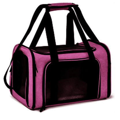 Portable Soft Sided Pet Carrier Bag for Dogs and Cats Travel