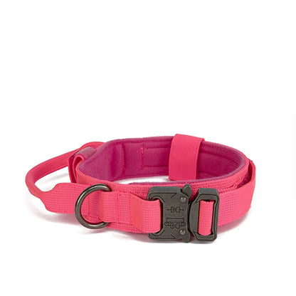 Varkon | Tactical reflective dog collar with padded grip