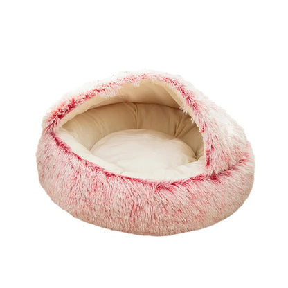 Mochi™ Covered Dog Bed Ultra-Soft Plush Cave