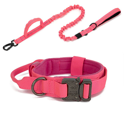 Varkon | Tactical reflective dog collar with padded grip