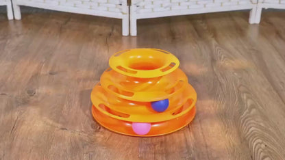 Luna™ 3-Layer Interactive Cat Tower