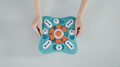 Charlie™ Interactive Play Station with Puzzle Feeder Design