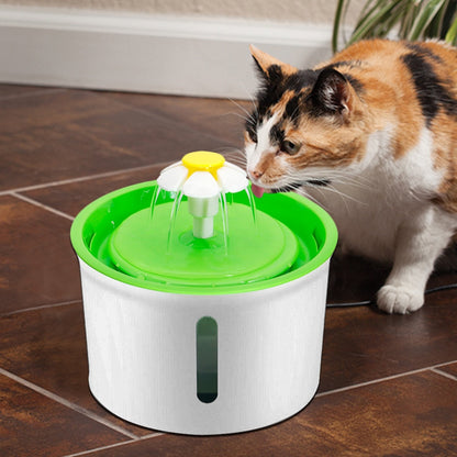 1.6L Automatic Cat Water Fountain – Silent USB Electric Dispenser with Filter