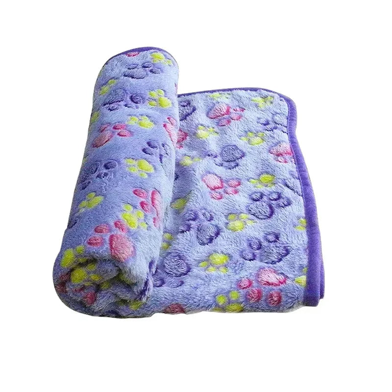Teddy™ Thick Coral Fleece Dog Blanket Super Soft Warm Mat
