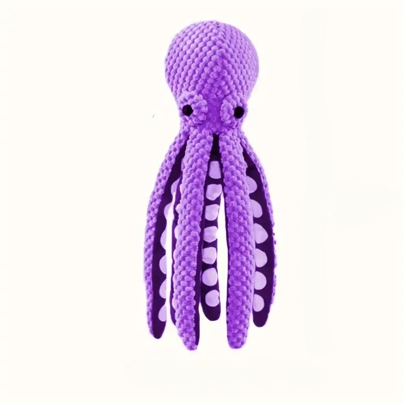 Aquapals™ Octopus Squeaky Dog Toy Durable, bite-resistant