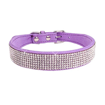Bella | Crystal rhinestone collar for small dogs