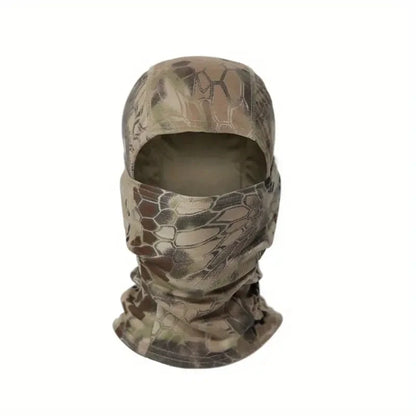 Camouflage Full Face Balaclava Mask for Cycling, Skiing and Outdoor Sports
