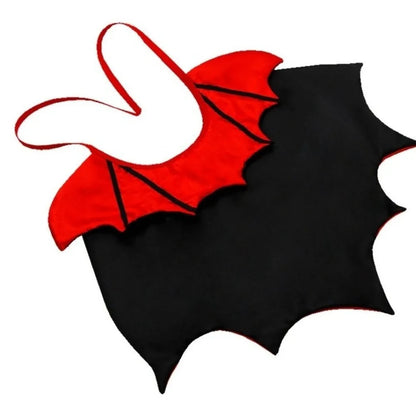 Bat Wings Pet Costume – Halloween Cape for Cats and Small Dogs