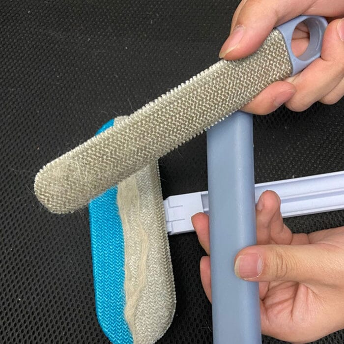 Multi-Function Pet Hair Remover Brush – Long Handle Lint & Fur Cleaner for Carpets and Furniture