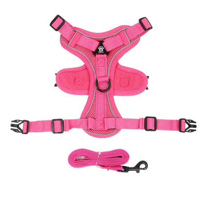 Toby No-Pull Dog Harness Set Reflective adjustable