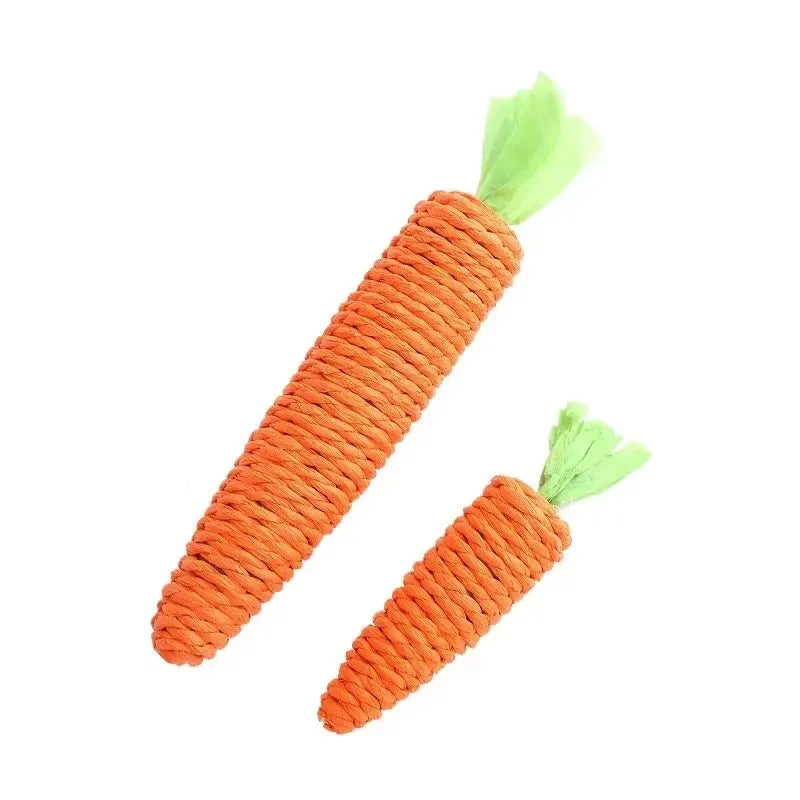 Whiskerchew™ Carrot Cat Teething Toy Bite-resistant, scratch-friendly