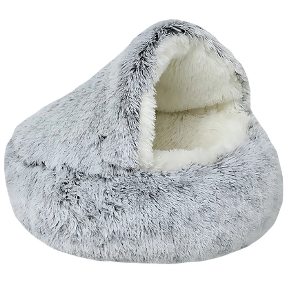 CozyCove™ – Snuggle Cave Bed for Cats & Small Dogs