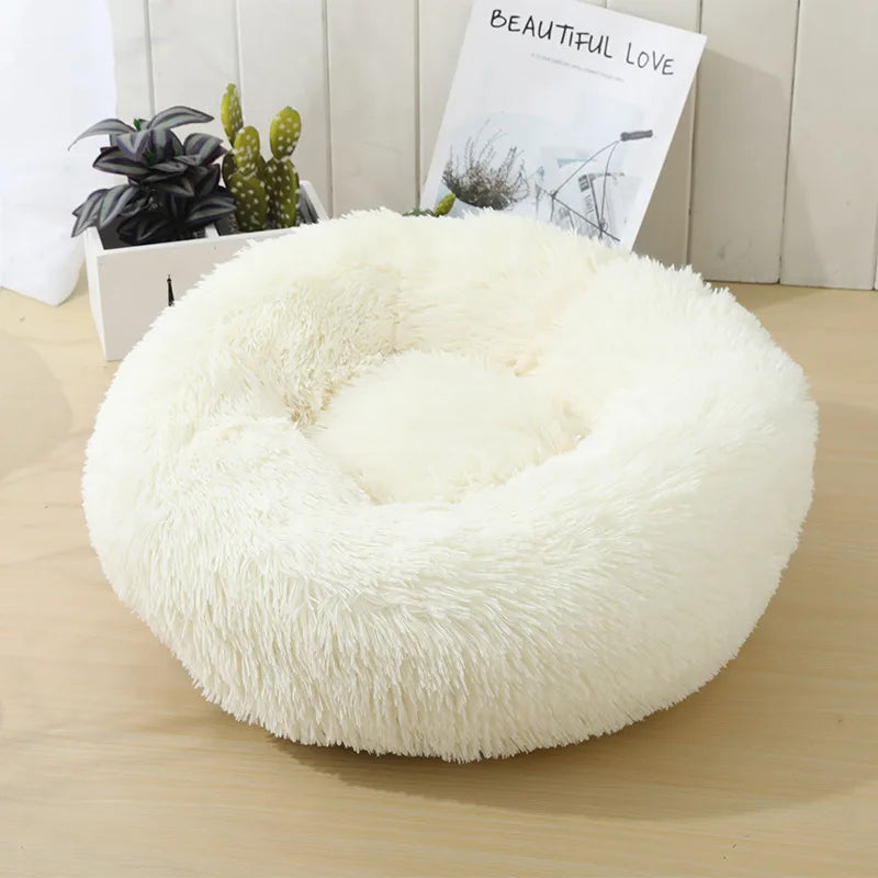 Bella™ Plush Comfort Bed - Ultra-soft round bed for cozy, restful sleep