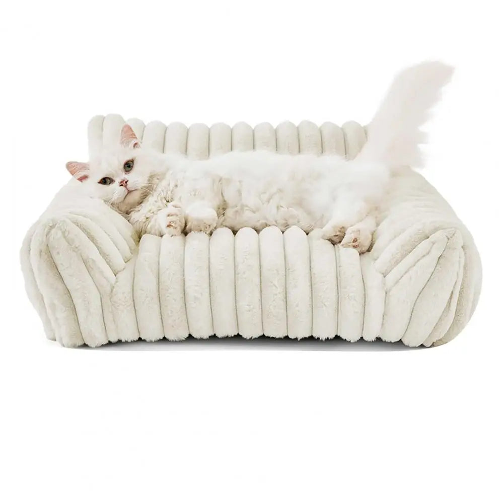 Oliver™ Memory Foam Pet Sofa – Luxury Comfort for Cats & Dogs