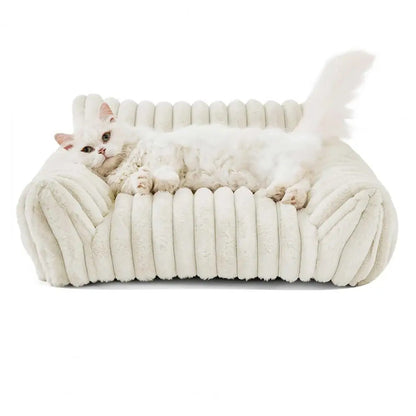 Oliver™ Memory Foam Pet Sofa – Luxury Comfort for Cats & Dogs