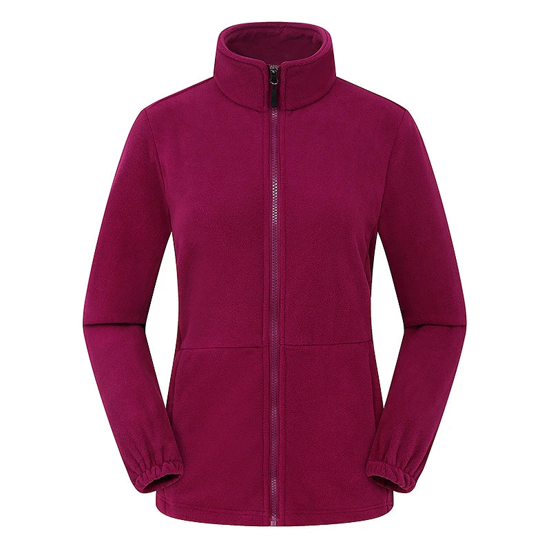 Women’s Windproof Fleece Jacket for Winter Hiking, Camping and Outdoor Sports