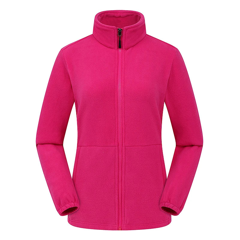 Women’s Windproof Fleece Jacket for Winter Hiking, Camping and Outdoor Sports