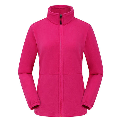 Women’s Windproof Fleece Jacket for Winter Hiking, Camping and Outdoor Sports
